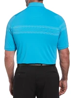 Birdseye Stripe Polo Shirt