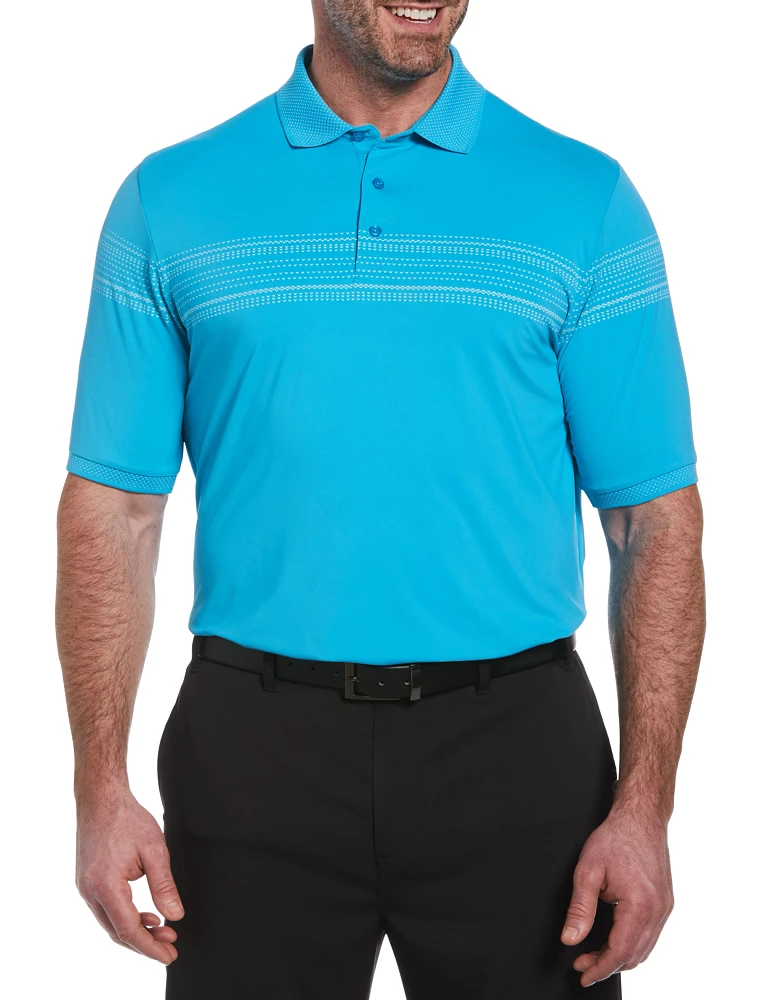 Birdseye Stripe Polo Shirt