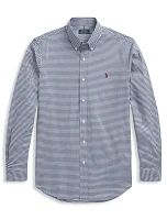 Gingham Stretch Poplin Sport Shirt