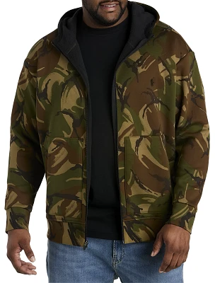 Camo Full-Zip Fleece Hoodie