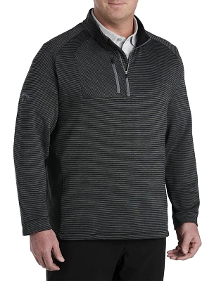 1/4-Zip EcoStripe Fleece Pullover