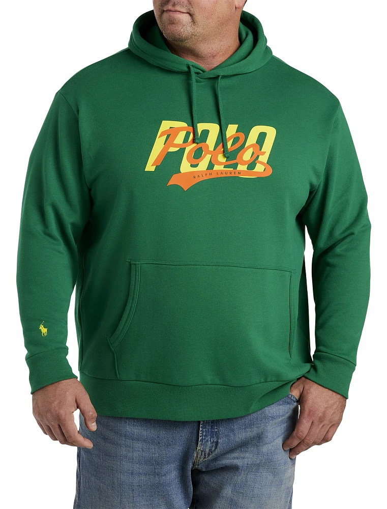 Stacked-Logo Fleece Hoodie