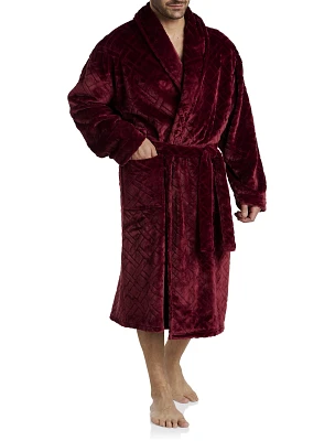 Jacquard Plush Robe