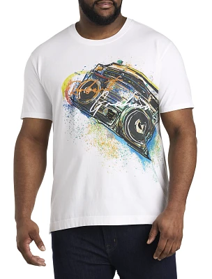 Boombox Splash Graphic Tee