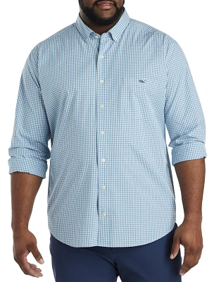 Gingham Poplin Sport Shirt