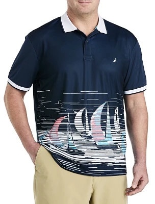 Navtech Printed Polo Shirt