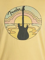 Groovy Fender Sunset Graphic Tee