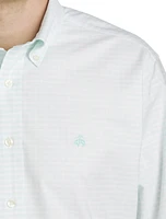 Gingham Stretch Sport Shirt