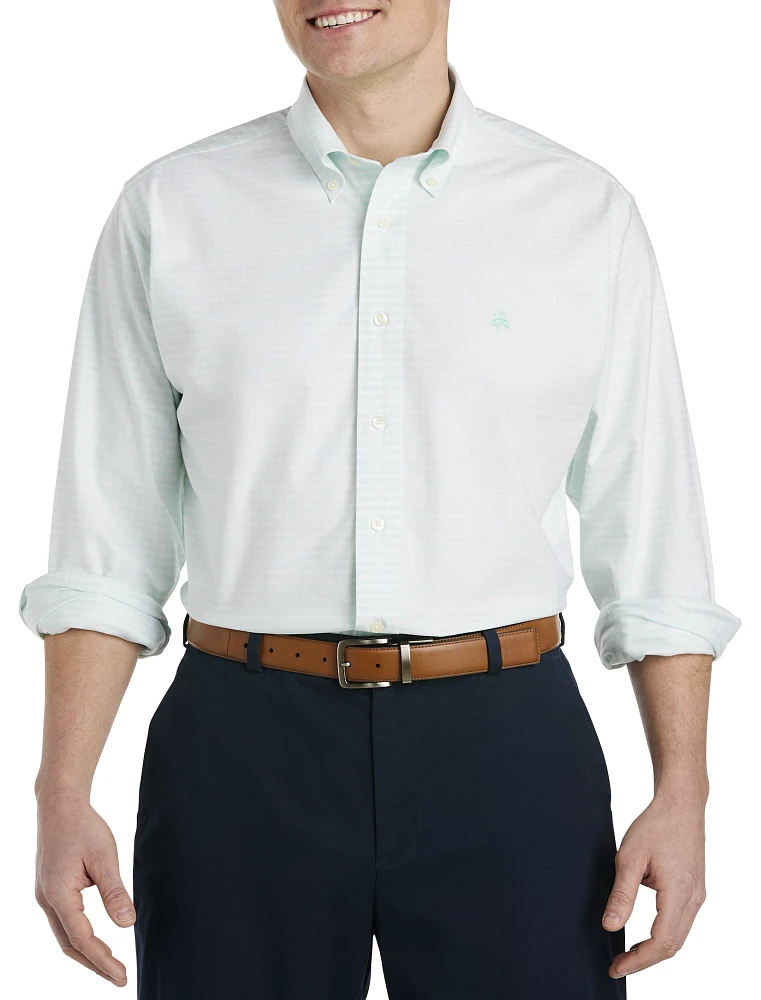 Gingham Stretch Sport Shirt