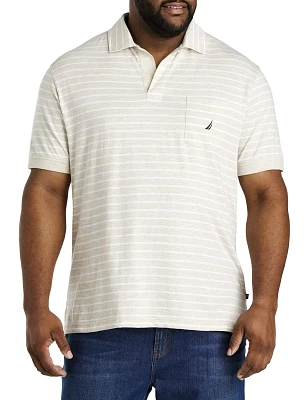 Johnny-Collar Polo Shirt