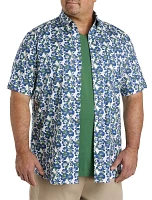 Floral Print Sport Shirt