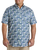 Floral Print Sport Shirt