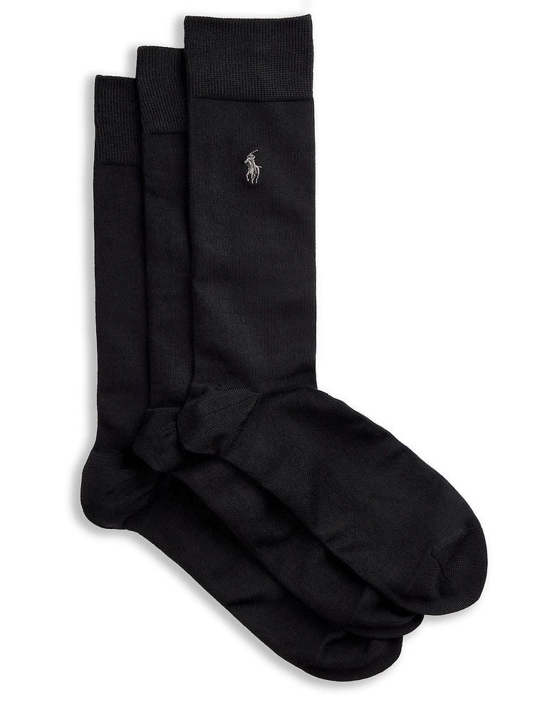 3-pk Supersoft Crew Socks