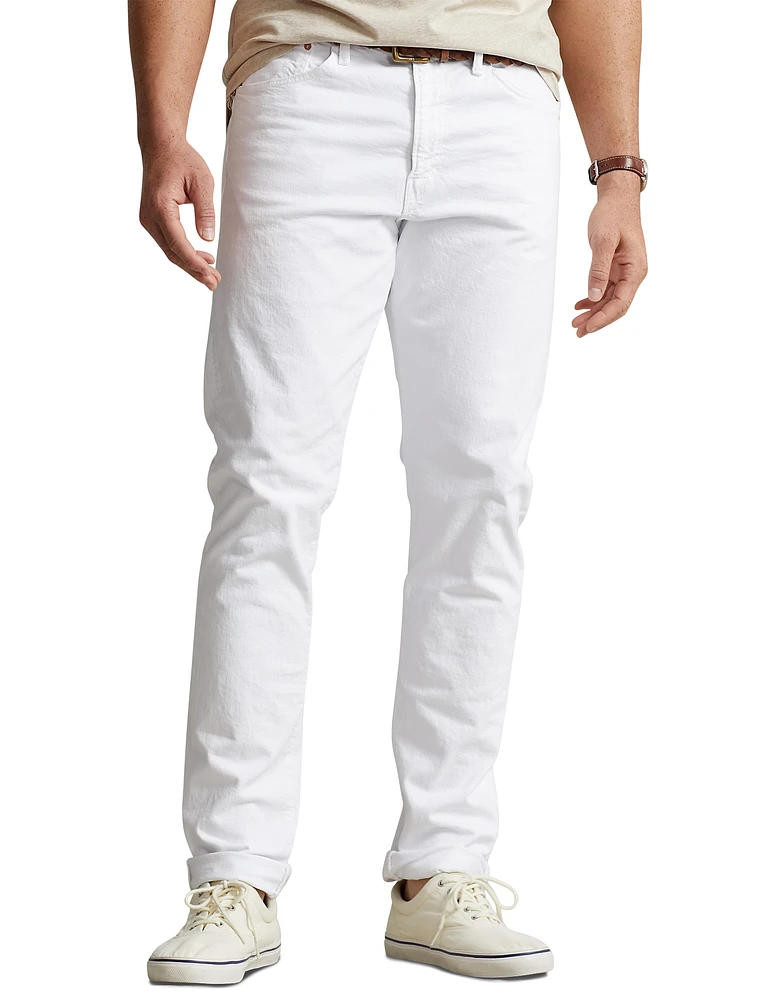 Hampton Relaxed Straight-Fit Stretch Jeans