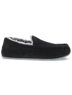 Spun Microsuede Moccasin Slippers
