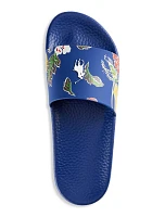 Polo Ralph Lauren Tropical Floral Slide Sandals