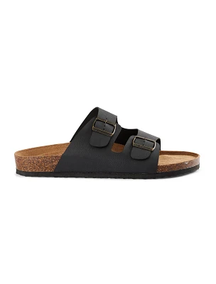 Cork Buckle Slip-On Sandals