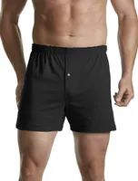 3-pk Solid Knit Boxers