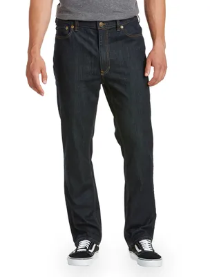 Dark Rinse Eco Athletic-Fit Stretch Jeans