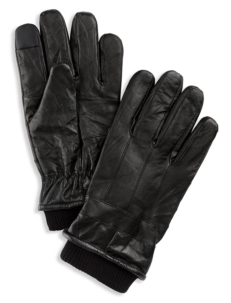 Finger-Logic Leather Gloves