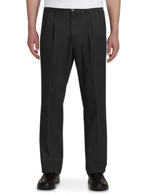 Waist-Relaxer Pleated Pants
