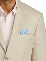 Jacket-Relaxer Linen-Blend Suit Jacket