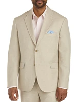 Jacket-Relaxer Linen-Blend Suit Jacket