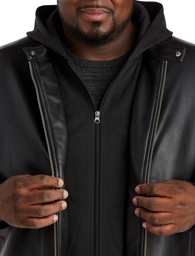 Faux-leather-jacket | MainPlace Mall