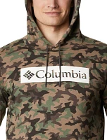 Camo Print Logo Hoodie