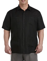 Embroidered Panel Sport Shirt