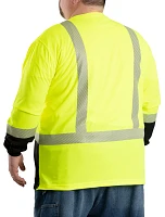 Hi-Visibility Colorblock Long-Sleeve Tee