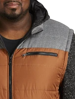 Colorblock Quilted Jacket