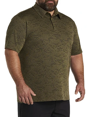 Textured Jacquard Polo Shirt