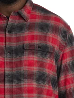 Plaid Flannel Sport Shirt