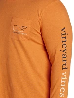 Whale Long-Sleeve Pocket T-Shirt