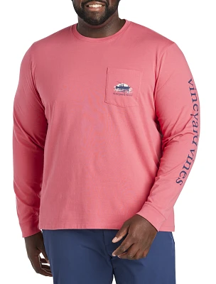 vines Sportfisher Sunset Long-Sleeve T-Shirt