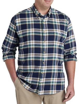 Plaid Flannel Sport Shirt