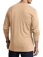 Henley Long-Sleeve T-Shirt