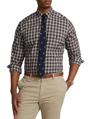 Plaid Twill Sport Shirt