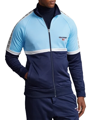 Sport Colorblock Fleece Track Jacket