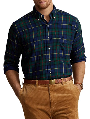 Plaid Double-Faced Sport Shirt