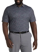 Chevron Print Polo Shirt