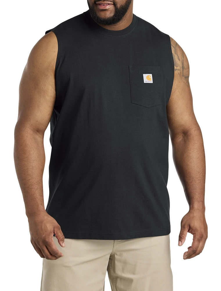 Sleeveless Pocket Tee