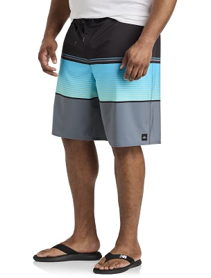 Lennox Colorblock Stripe Board Shorts