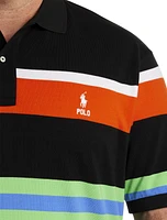 Spectrum Striped Polo Shirt