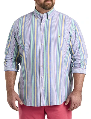 Multi Striped Oxford Sport Shirt
