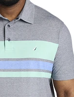 Navtech Striped Polo Shirt