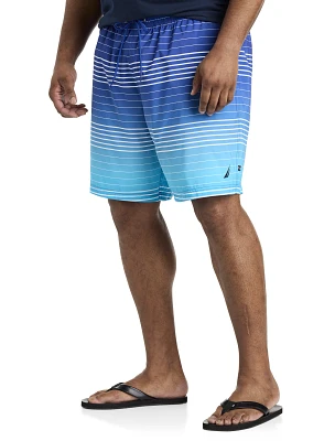 Ombré Striped Swim Shorts