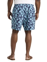 Floral Print Chappy Swim Trunks