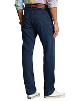 Straight-Fit Stretch Jeans